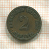 2 пфеннига. Германия 1905г