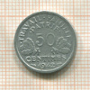 50 сантимов. Франция 1942г