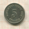 5 пфеннигов. Германия 1911г