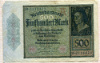 500 марок. Германия 1922г