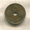 5 пенни. Финляндия 1942г