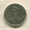 20 сантимов. Гаити 1991г
