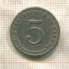 5 сентесимо. Панама 1968г