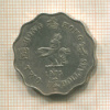 2 доллара. Гон-Конг 1975г