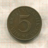5 сенти. Эстония 1931г