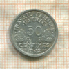 50 сантимов. Франция 1942г