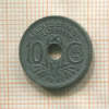 10 сантимов. Франция 1945г
