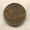 1/2 пенни. Великобритания 1967г