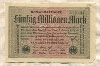 50000000 марок. Германия 1923г