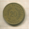 20 марок. Финляндия 1938г