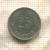25 пенни. Финляндия 1921г