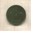 1 пенни. Финляндия 1923г