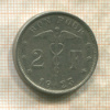 2 франка. Бельгия 1923г