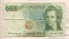 5000 лир. Италия