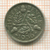 3 пенса. Великобритания 1936г