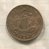 1/2 пенни. Великобритания 1967г