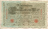 1000 марок. Германия 1910г
