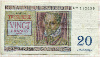 20 франков. Бельгия