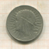 5 злотых. Польша 1933г