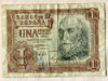 1 песета. Испания 1953г