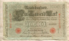 1000 марок. Германия 1910г