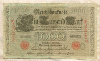 1000 марок. Германия 1910г