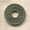 1/2 пенни. Фиджи 1954г