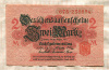 2 марки. Германия 1914г