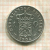 1 гульден. Нидерланды 1952г