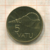 5 вату. Вануату 2009г
