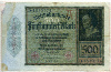 500 марок. Германия 1922г