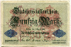 50 марок. Германия 1914г
