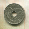 10 сантимов. Тунис 1919г