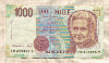 1000 лир. Италия