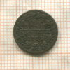 1 крейцер. Бавария 1868г