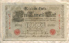 1000 марок. Германия 1910г