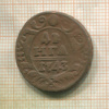 Денга 1743г