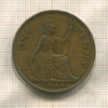 1 пенни. Великобритания 1944г