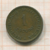 1 эскудо. Ангола 1965г