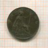 1 фартинг. Великобритания 1904г
