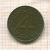 4 пфеннига. Германия 1932г