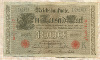 1000 марок. Германия 1910г