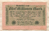 5000000 марок. Германия 1923г