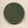 2 пенса. Джерси 1971г