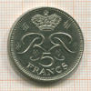 5 франков. Монако 1971г