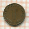 1 пфенниг. Германия 1938г