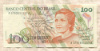 100 крузадо. Бразилия