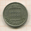 100 франков. Монако 1956г
