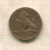 1 сантим. Бельгия 1901г