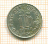 10 центов Цейлон 1924г
